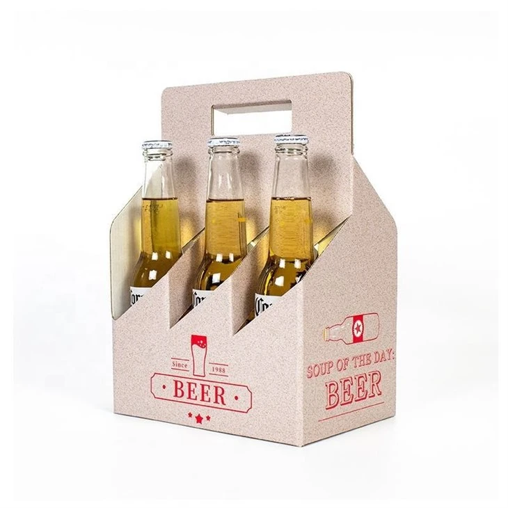 Cardboard Wine Bottle Carrier