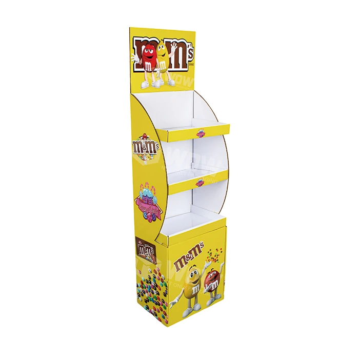 M & M nammi sérsniðin pappasýning