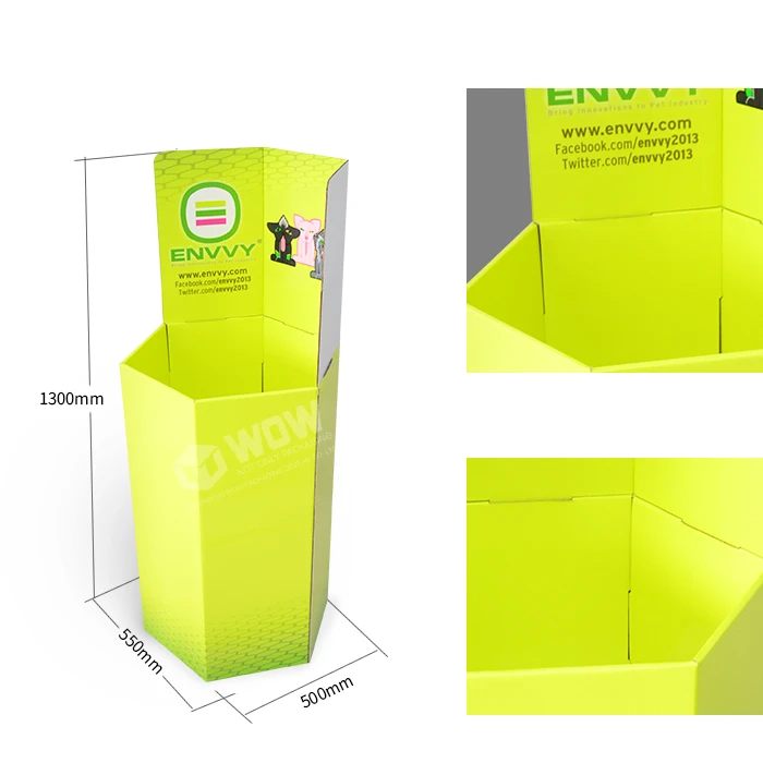 Cardboard Dump Bin Displays For Retail