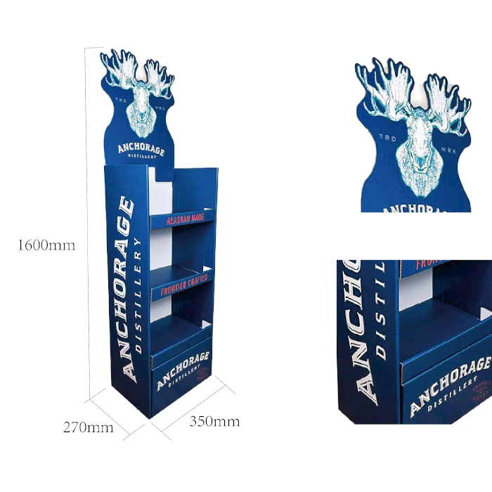 Cardboard Beer Display Stands factory